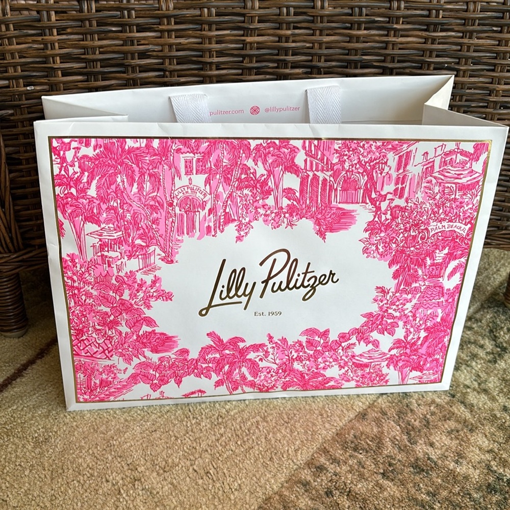2 Lilly Pulitzer 65th Anniversary Palm Beach Toile Print - Picture 4 of 8